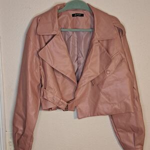 Pink jacket size small / medium